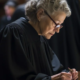Female judge ruling in a bedbug lawsuit.